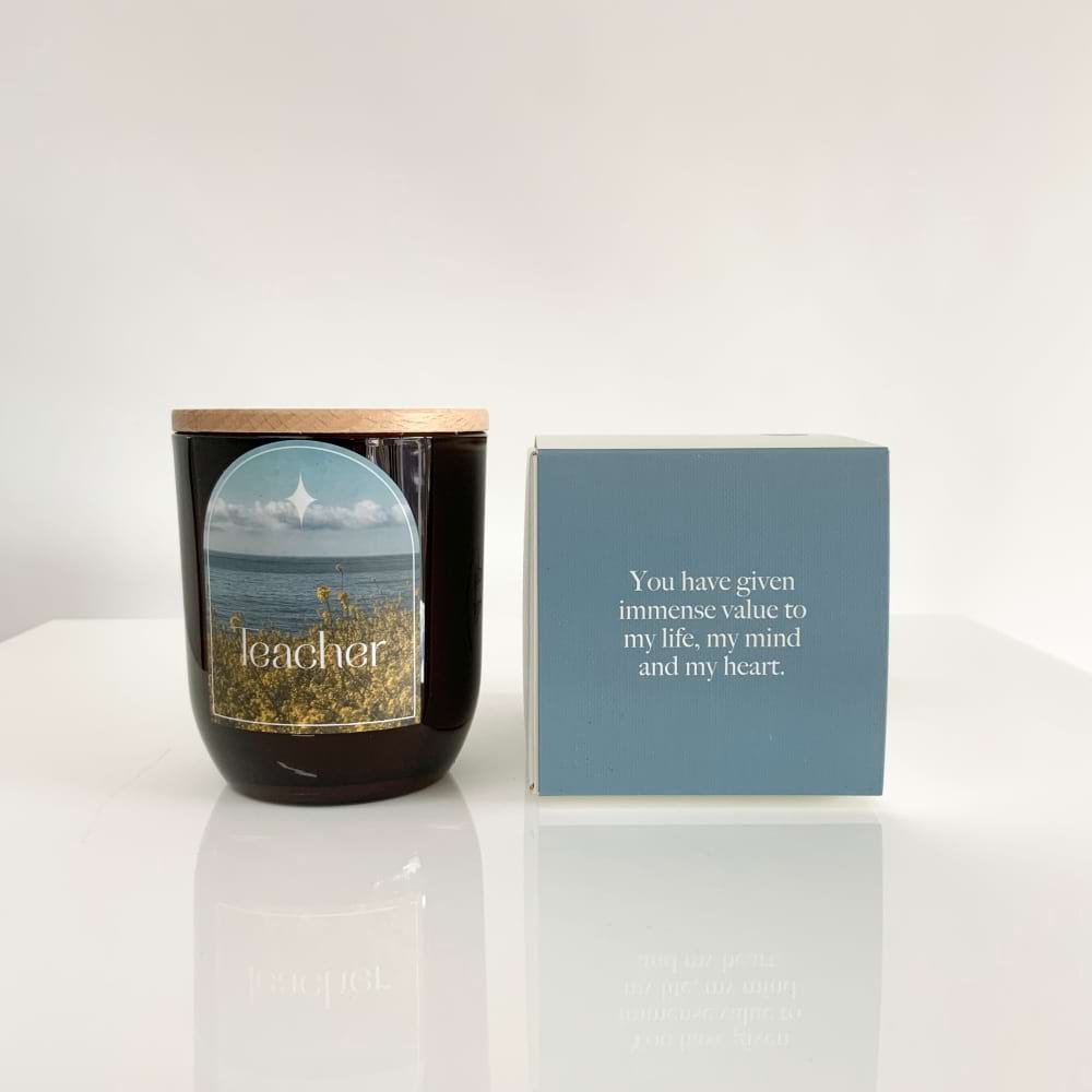 First Light Teacher Candle