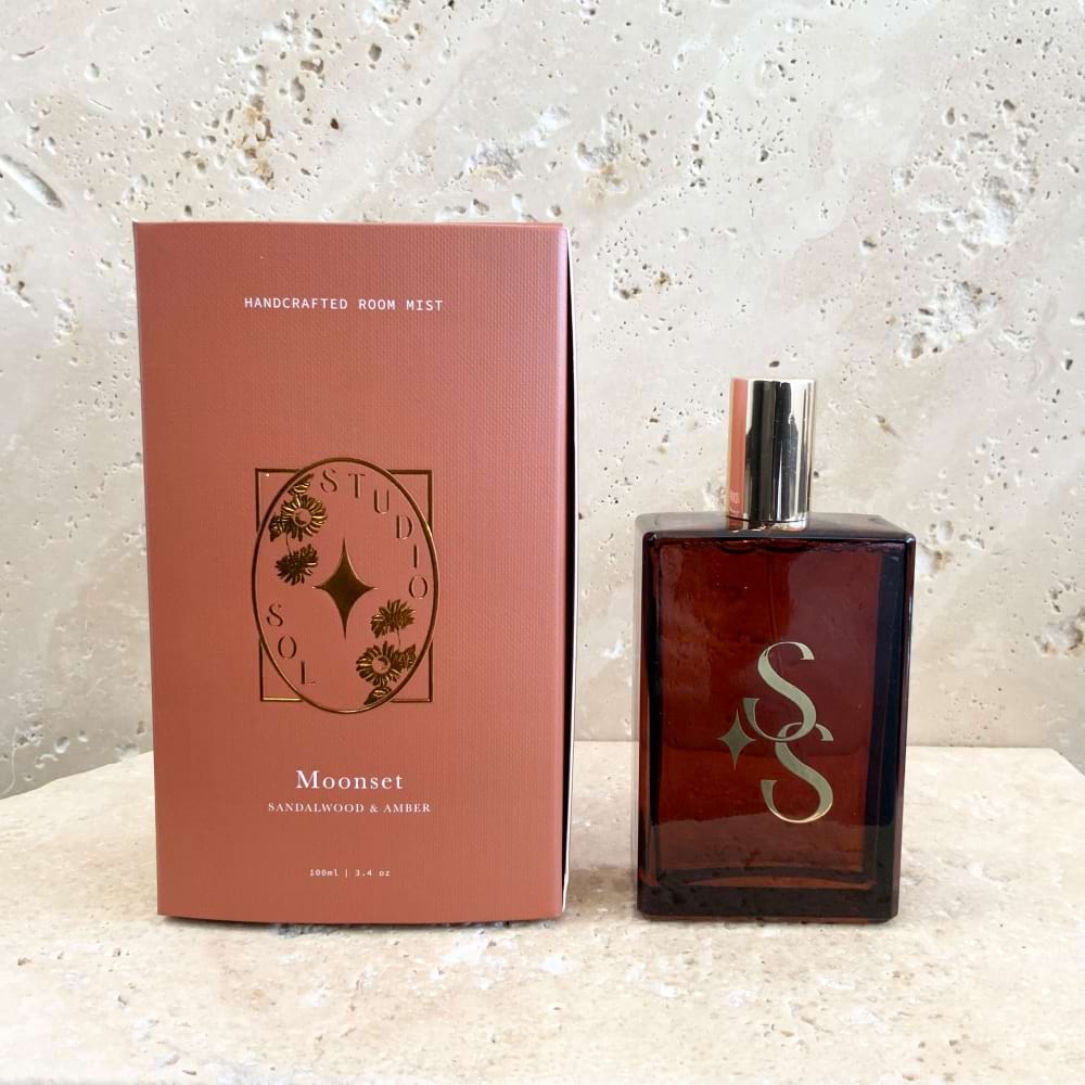 Moonset Sandalwood & Amber Room Mist